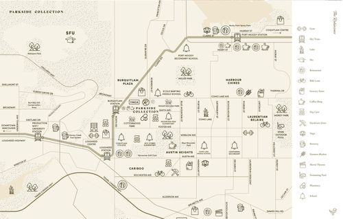 The Robinsons Parkside Collection - Map at 720 Robinsons Street, Burquitlam, Coquitlam