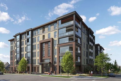 Portico Condos - Burquitlam- exterior at 667 Elmwood Street, Coquitlam West, Coquitlam