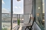 Balcony  at 901 - 688 Abbott Street, Downtown VW, Vancouver West
