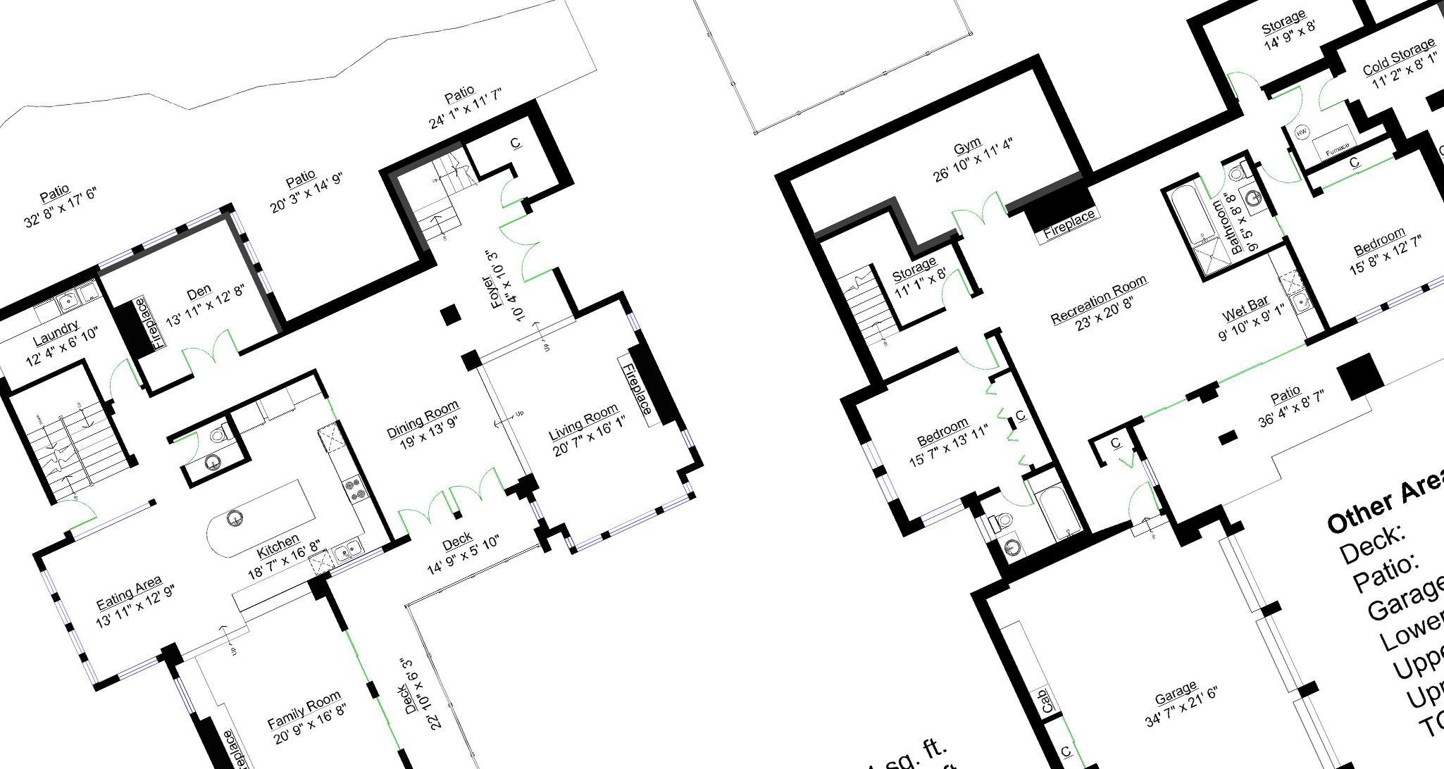 PROFESSIONAL FLOOR PLANS