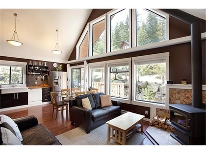 living area at 9368 Emerald Drive, Emerald Estates, Whistler