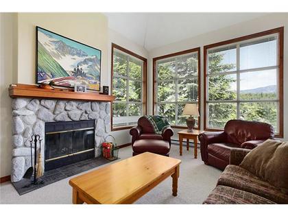 fireplace at 33 - 4644 Blackcomb Way, Benchlands, Whistler