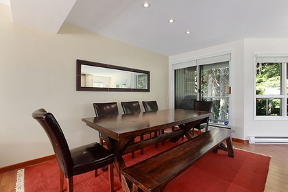 dining area at 3135 St. Moritz Crescent, Blueberry Hill, Whistler