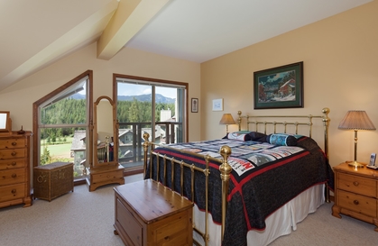 Bedroom 1 at 21 - 4644 Blackcomb Way, Benchlands, Whistler