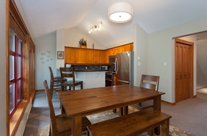 Dining Kitchen at 2 - 4652 Blackcomb Way, Benchlands, Whistler