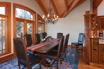 Dining at 3314 Lakeside, Alta Vista, Whistler