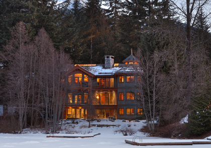 Exterior Landscape at 3314 Lakeside, Alta Vista, Whistler