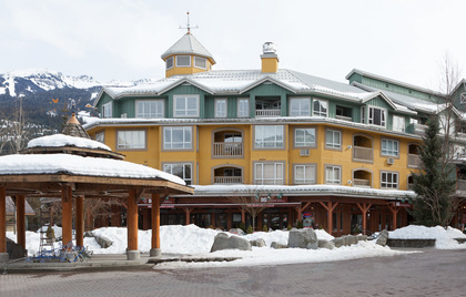 Bear Lodge Exterior at 201 - 4314 Main Street, Whistler Village, Whistler