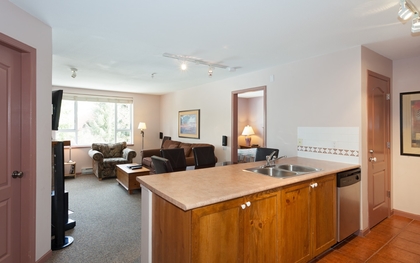 Kitchen B at 201 - 4314 Main Street, Whistler Village, Whistler