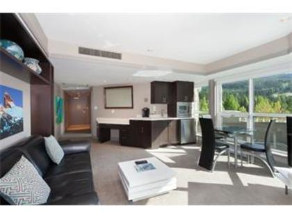 Living with mountain view at 4557 - 308 Blackcomb Way, Benchlands, Whistler