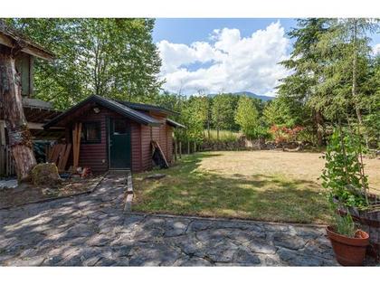 Backyard at 7221 Fitzsommons Road, White Gold, Whistler