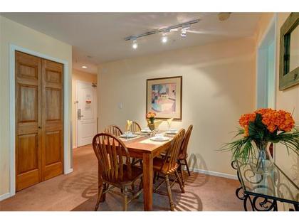 Dining Room at 214 - 4314 Whistler Street, Whistler Village, Whistler