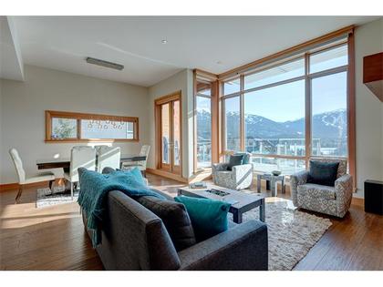 Living Room at 5 - 8400 Ashleigh Mcivor Drive, Rainbow, Whistler