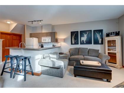 Living Room at 101 - 4405 Blackcomb Way, Whistler Village, Whistler Living Room at 101 - 4405 Blackcomb Way, Whistler Village, Whistler