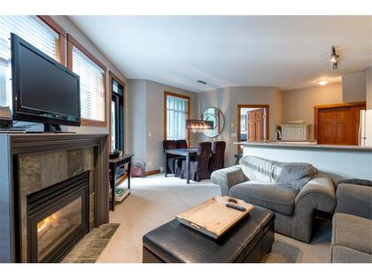 Fireplace at 101 - 4405 Blackcomb Way, Whistler Village, Whistler