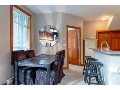 Dining Table at 101 - 4405 Blackcomb Way, Whistler Village, Whistler