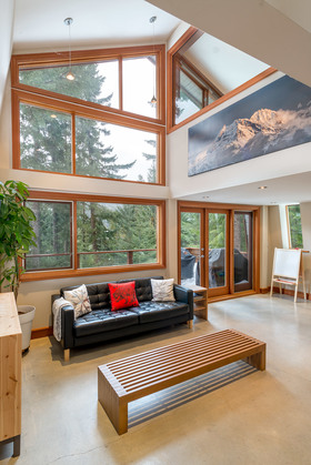 Living Room at 9287 Emerald Drive, Emerald Estates, Whistler