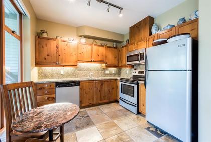 kitchen at 120 - 4355 Northlands Boulevard, Whistler Village, Whistler