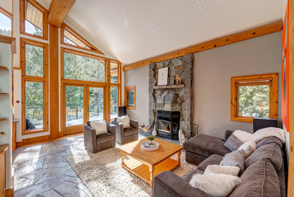 Living Area at 2745 Millar's Pond Crescent, Bayshores, Whistler