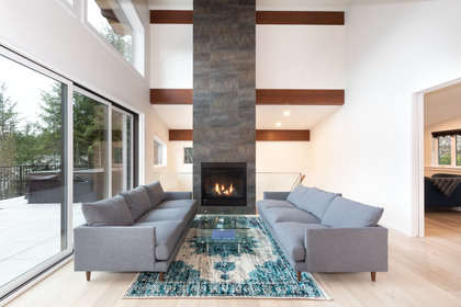 Living Room at 9331 Emerald Drive, Emerald Estates, Whistler