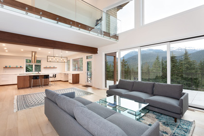 Living Area at 9331 Emerald Drive, Emerald Estates, Whistler