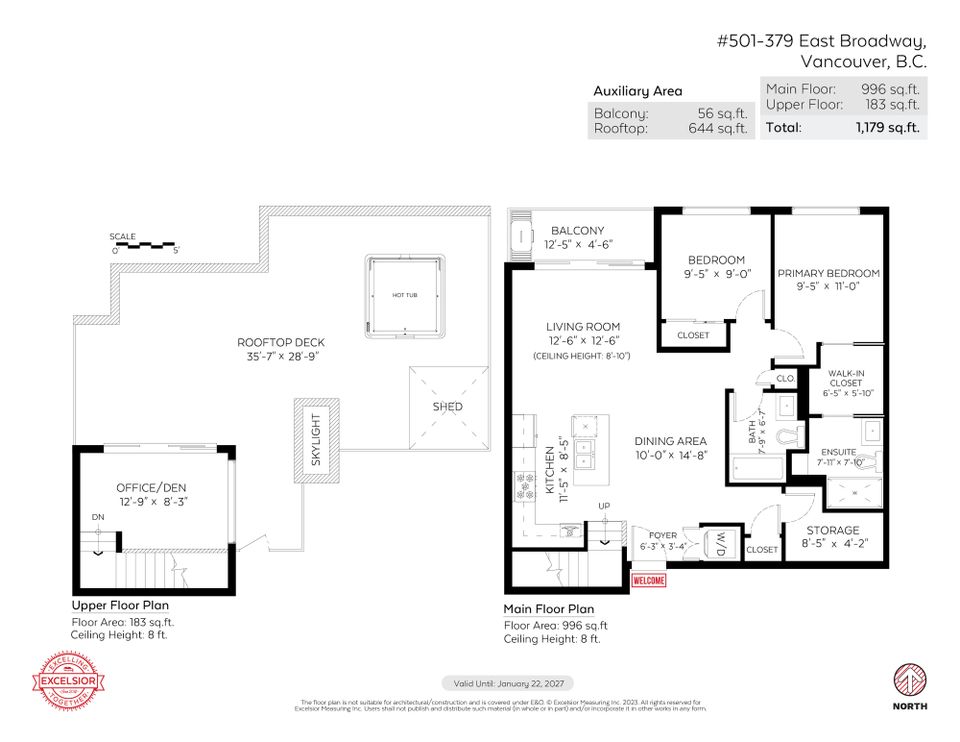 7 at 501 - 379 E Broadway, Mount Pleasant VE, Vancouver East